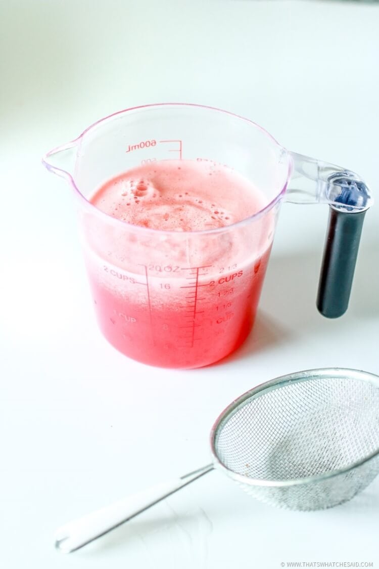 Blended Watermelon Juice