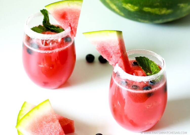 The Best homemade watermelon margarita recipe