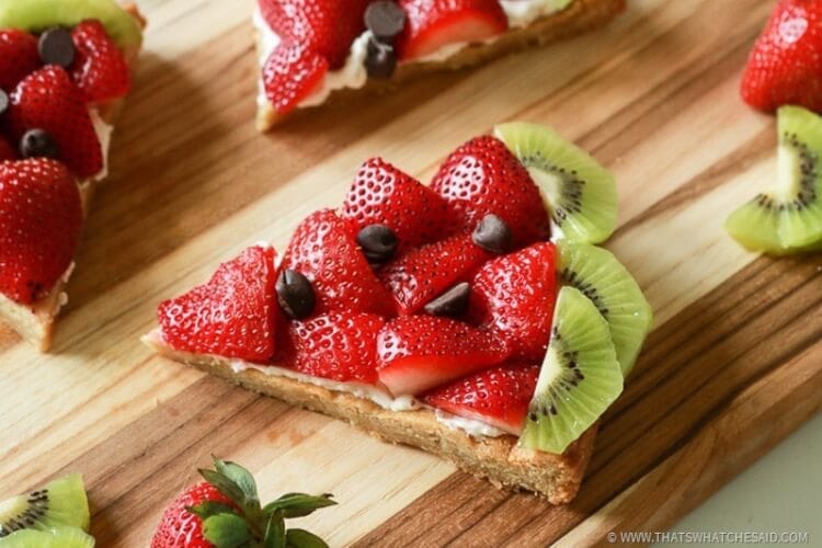 Have a slice of watermelon fruit pizza!