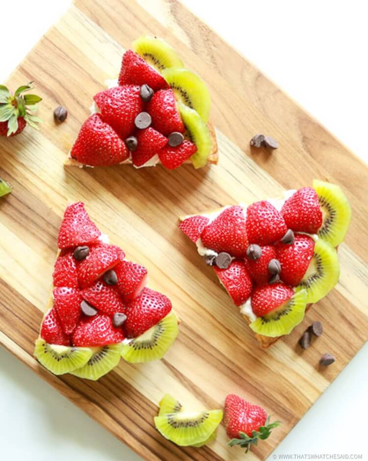 Easy Watermelon Fruit Pizza Recipe!