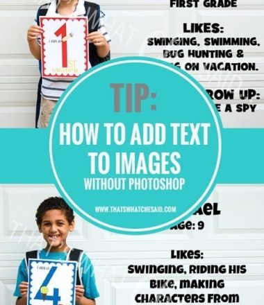 Easily Add Text to Images without needing Photoshop!