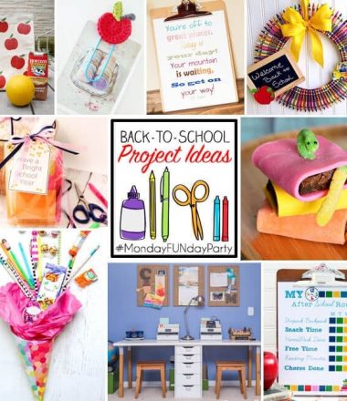 All different kinds of back to school project ideas for you to make!