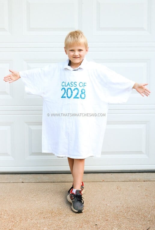 First Day of School Photo Opp Idea!