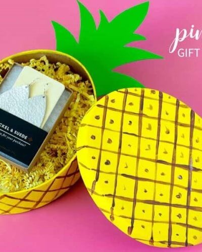 Fun Pineapple Gift Box Craft