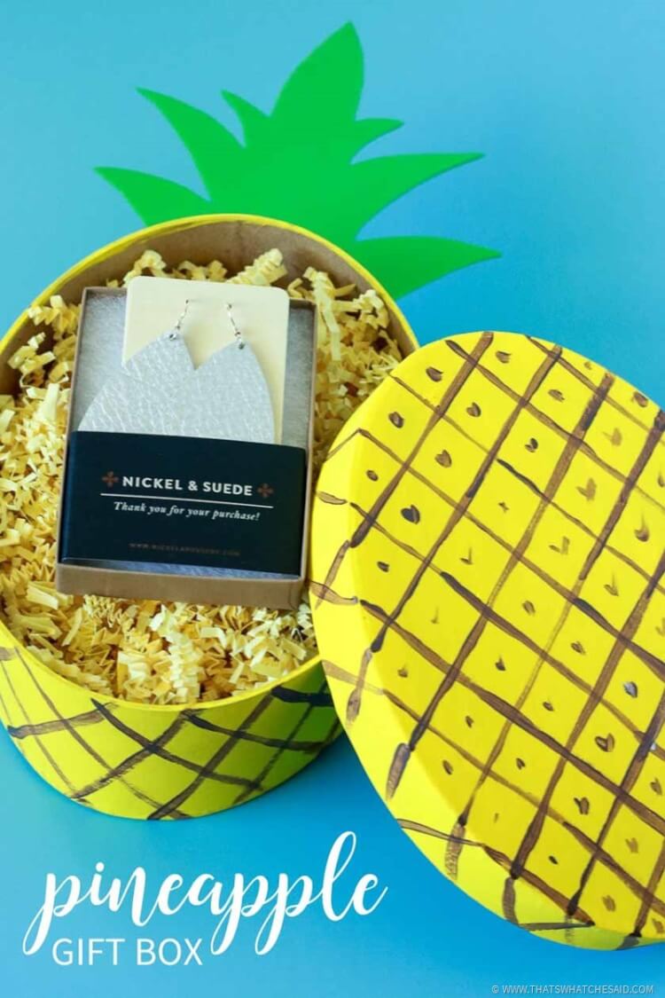 Quick Craft - Pineapple Gift Box