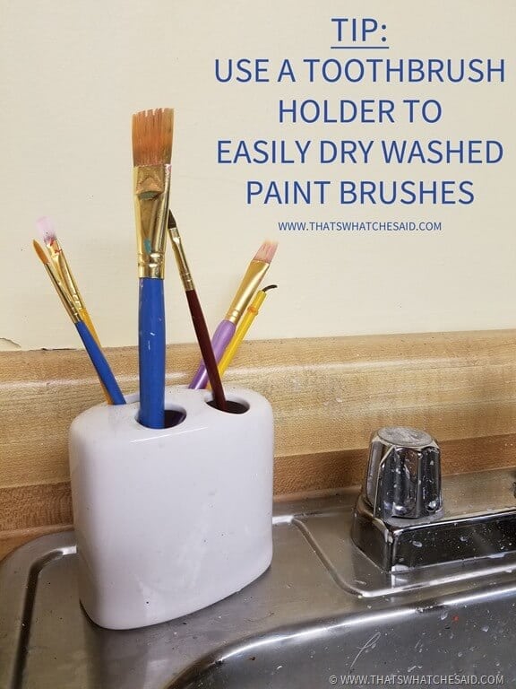 How to Clean Paint Brushes