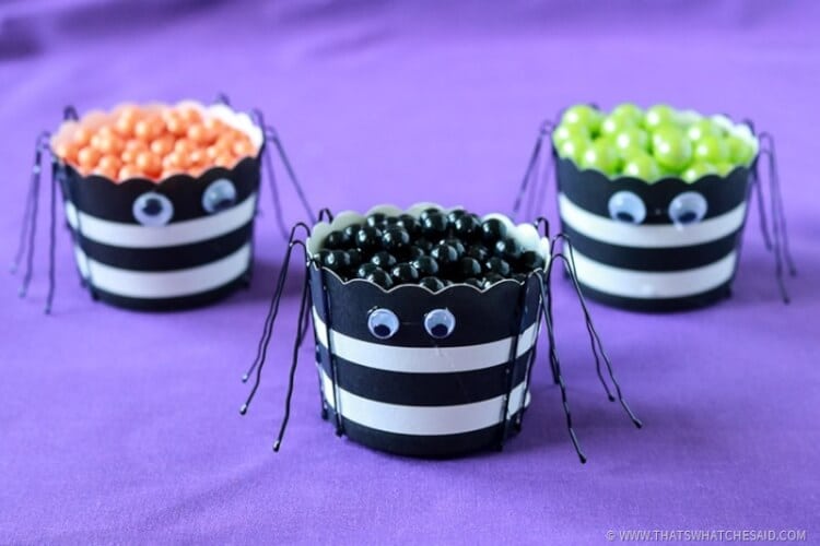 Quick Craft - Spider Treat Cups