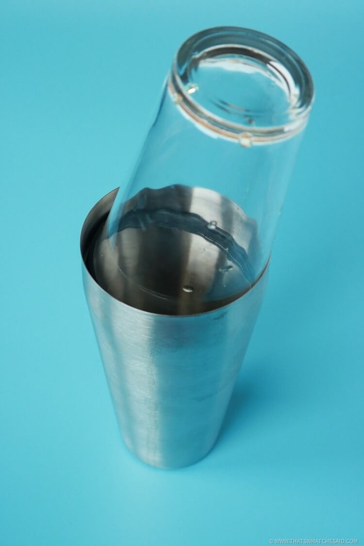 Boston Style Cocktail Shaker