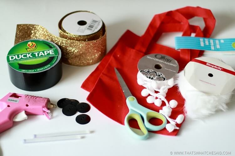 Santa Gift Bags | Christmas Gift Wrap Idea – That&#39;s What {Che} Said...