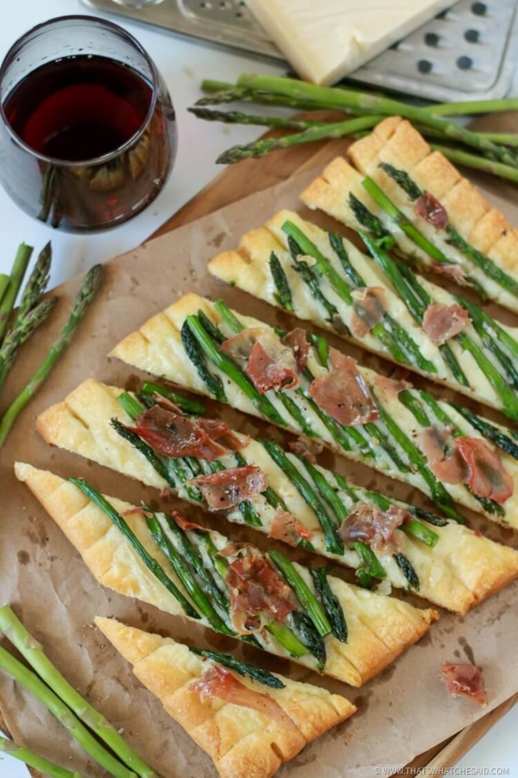 Easy Appetizer Recipe - Asparagus Tart