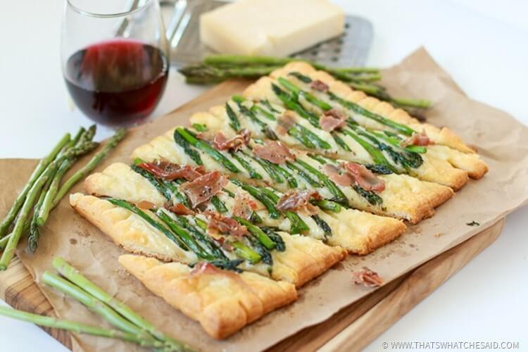 Proscuitto Asparagus Tart-18