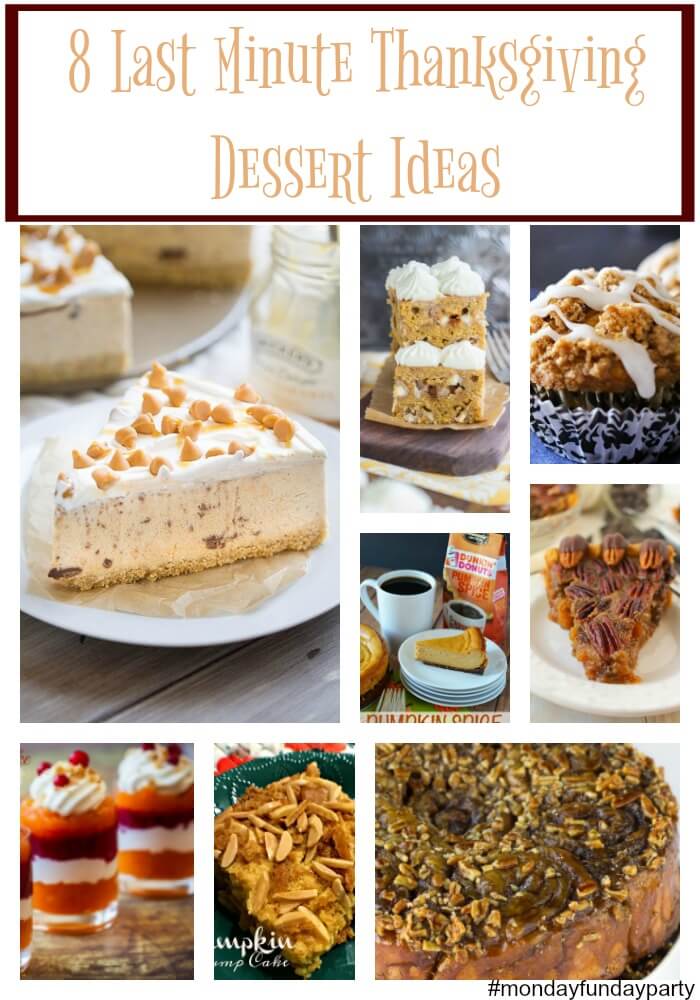 Easy Thanksgiving Dessert Ideas Featured at www.thatswhatchesaid.com