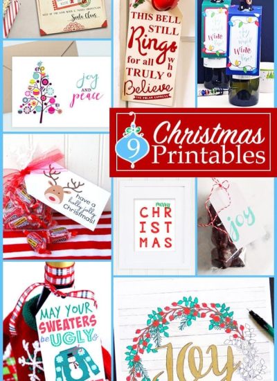 Cute Christmas Printables Monday Funday Party