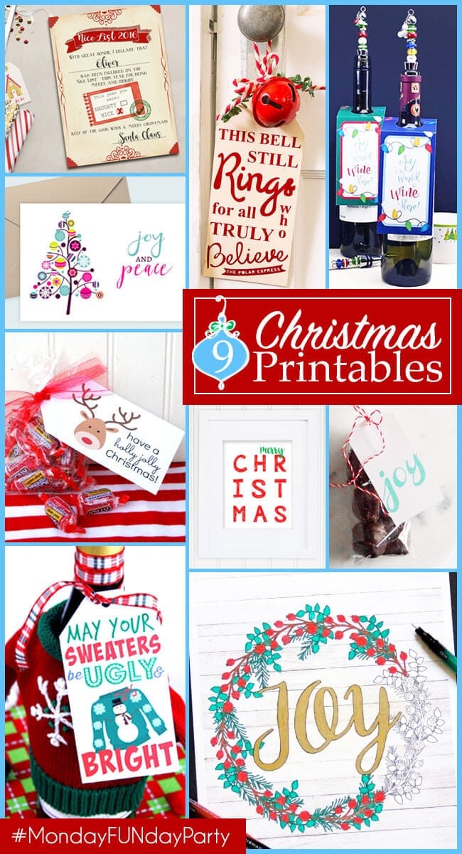 Cute Christmas Printables – That's What {Che} Said...
