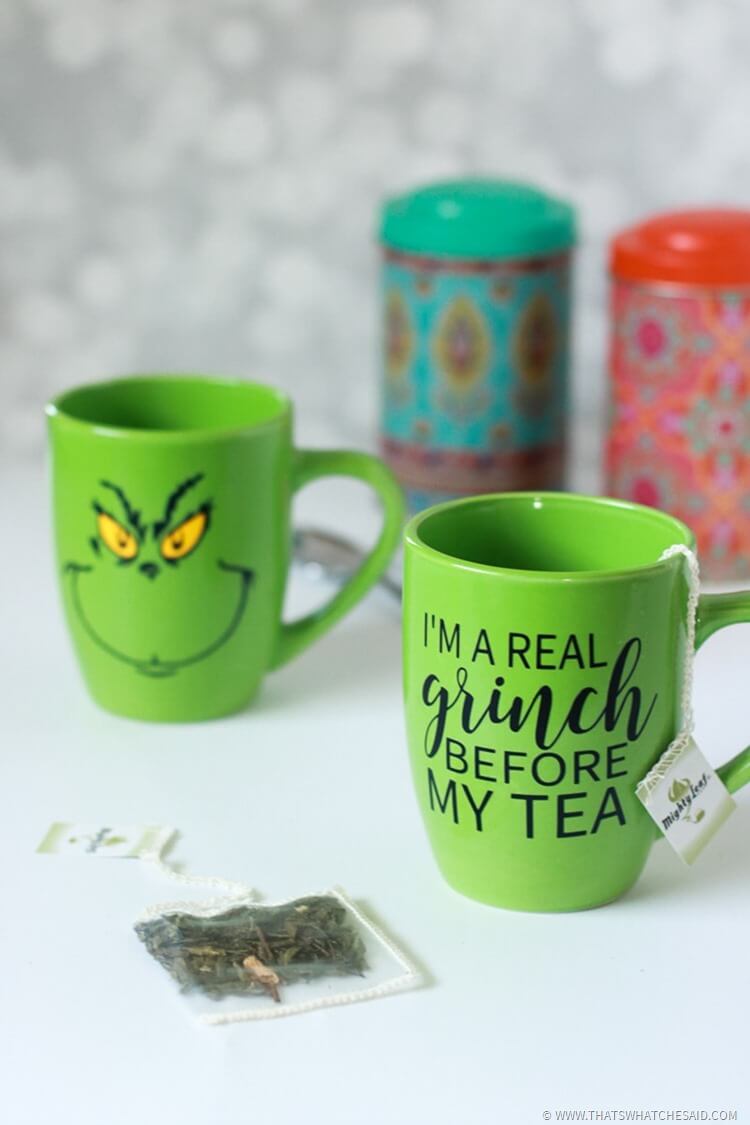 Grinch Tea Mug