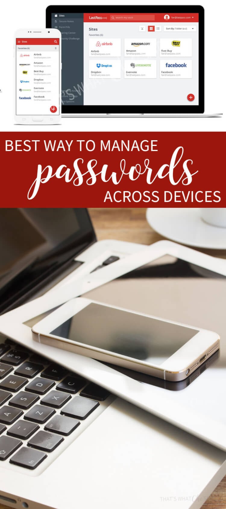 how to manage passwords