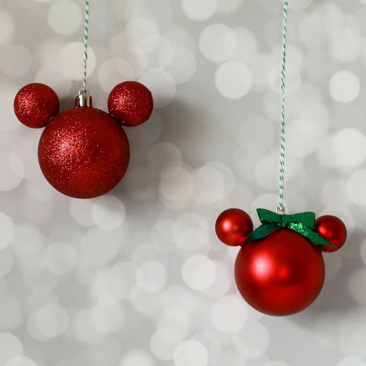Easy Diy Mickey Mouse Ornament That S What Che Said Easy Diy Mickey Mouse Ornament That S What Che Said