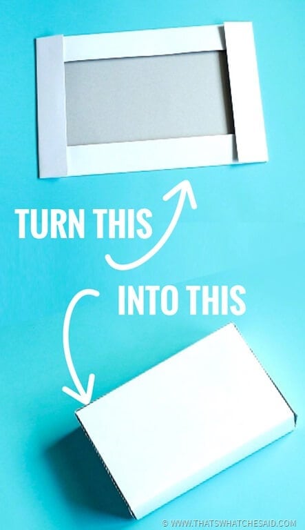 Turn a box Half into a smaller box!