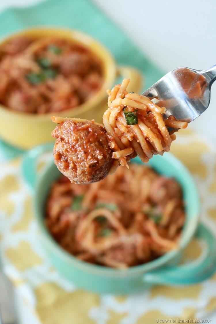 Can I make spaghetti & Meatballs in a slow cooker