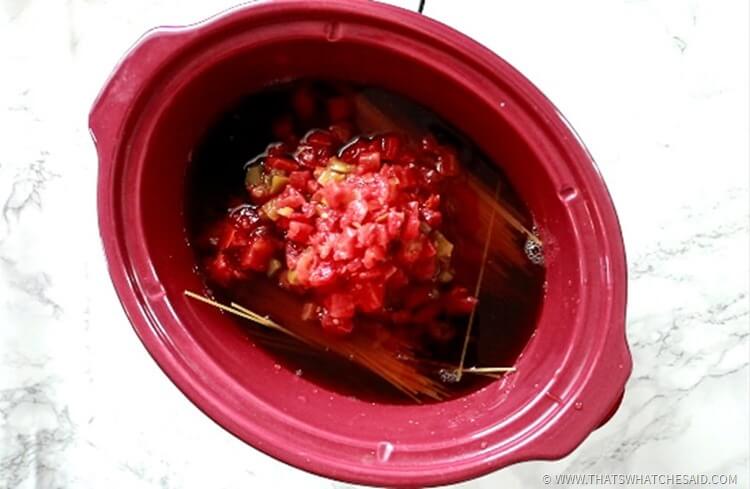 Crockpot Spaghetti & Meatballs Recipe