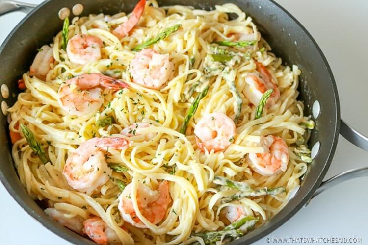 Easy Shrimp Linquine Recipe