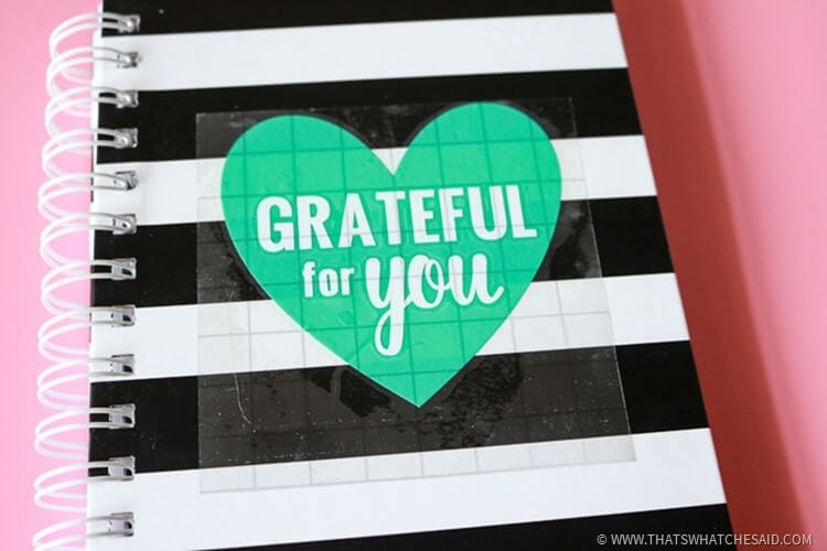 Handmade Gift Idea with a Gratitude Journal