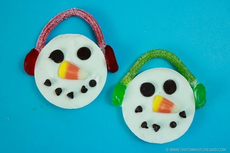 Snowmen Bark Treat