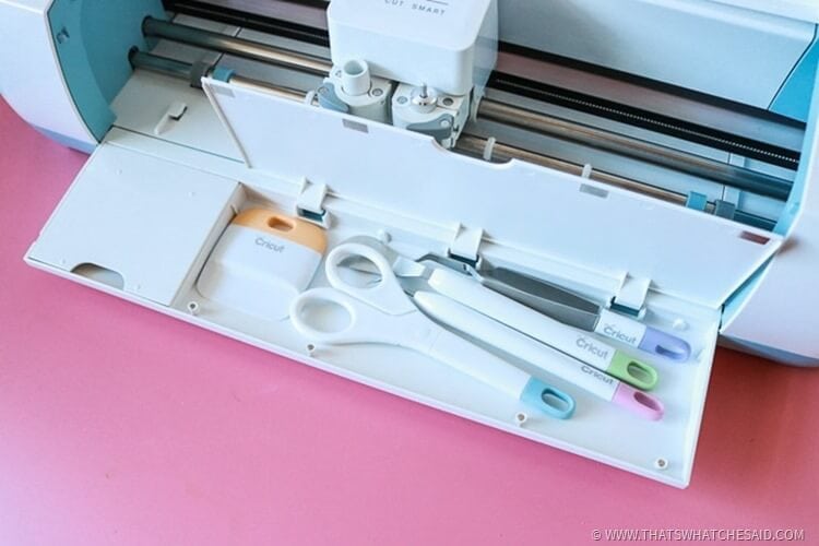 Tool Storage in Cricut Explore