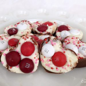 Red velvet candy hearts