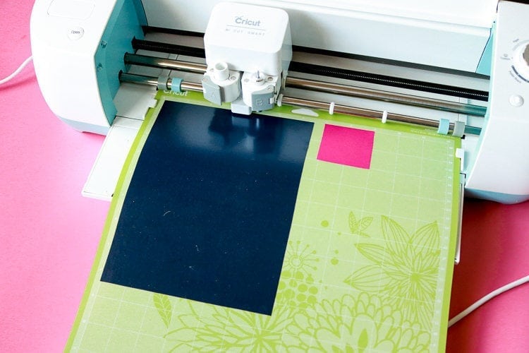 Using a Cricut with Heat Transfer Vinyl