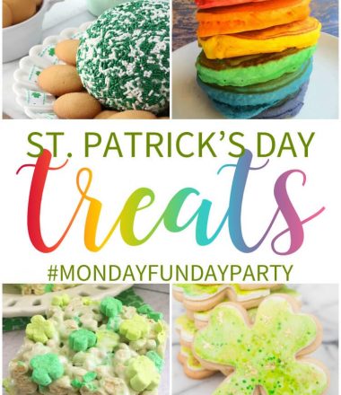 St. Patrick's Day Treat Ideas - Monday Funday Link Party at www.thatswhatchesaid.com