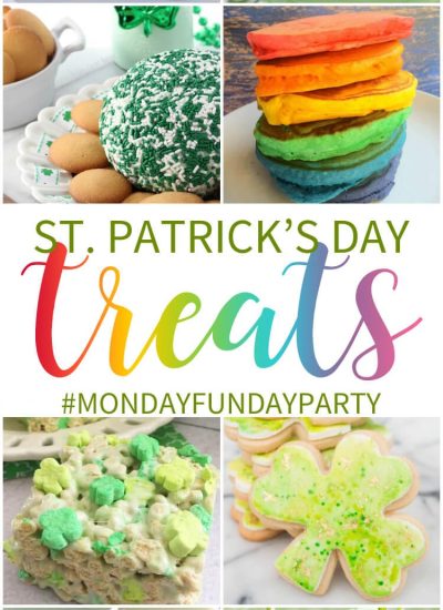 St. Patrick's Day Treat Ideas - Monday Funday Link Party at www.thatswhatchesaid.com