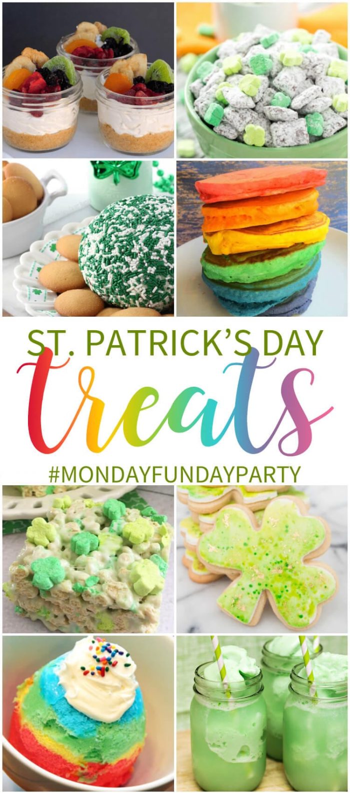 St. Patrick's Day Treat Ideas - Monday Funday Link Party at www.thatswhatchesaid.com