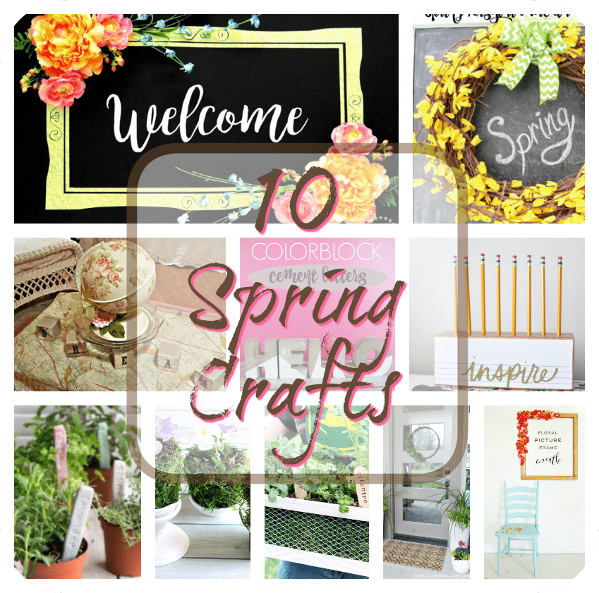 Spring Craft and Decor Ideas