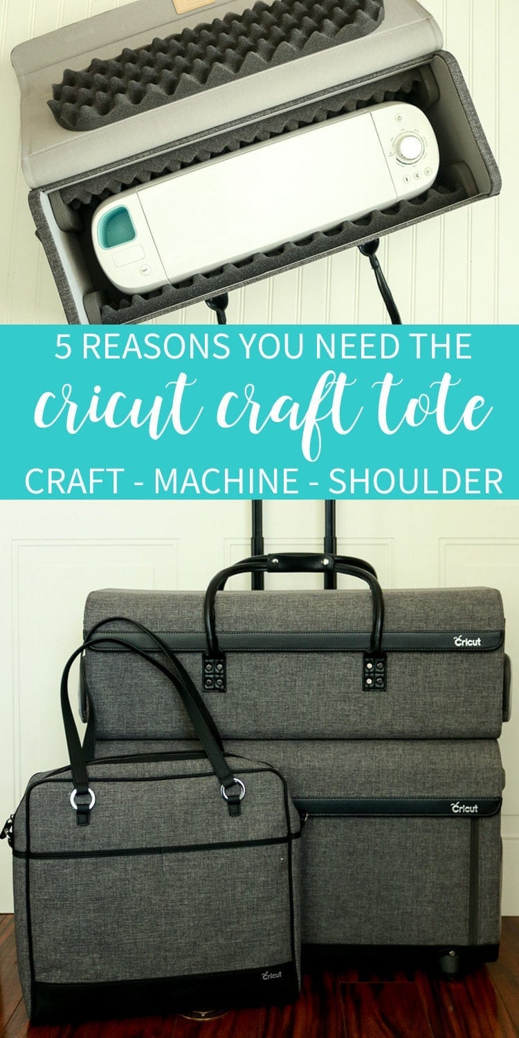 5 Reasons you need a cricut craft tote system