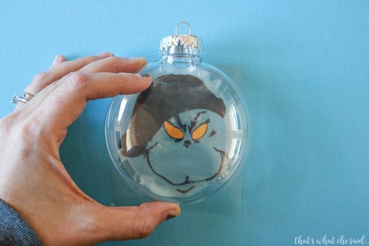 Tips for centering vinyl designs on plastic ornaments