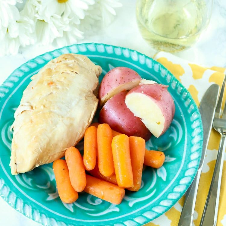 Easy One Pot Chicken Meal made with your Instant Pot Electronic Pressure Cooker