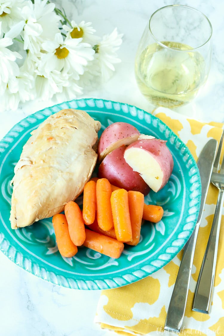 Easy One Pot Chicken Meal made with your Instant Pot Electronic Pressure Cooker