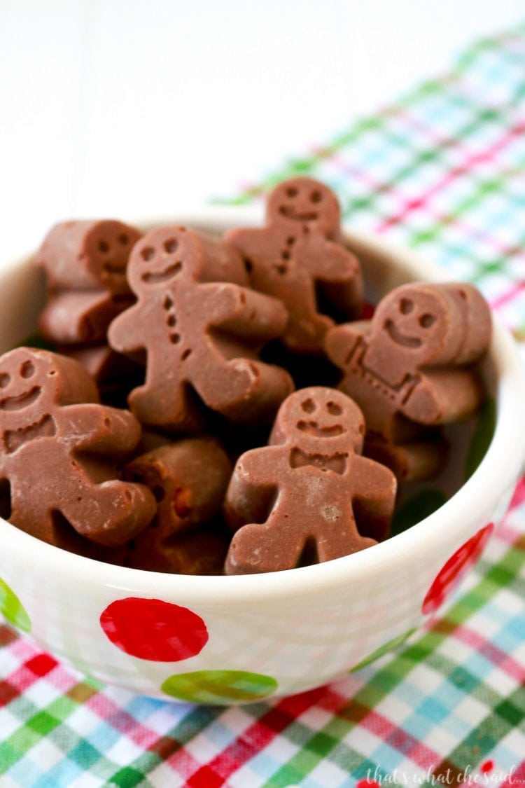 Quick Fudge Recipe with added gingerbread spices make a delicious quick fudge!