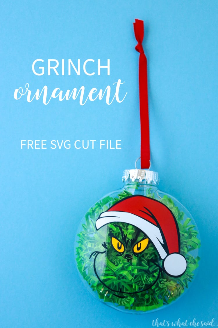 Download Grinch Ornament Free Svg That S What Che Said SVG, PNG, EPS, DXF File