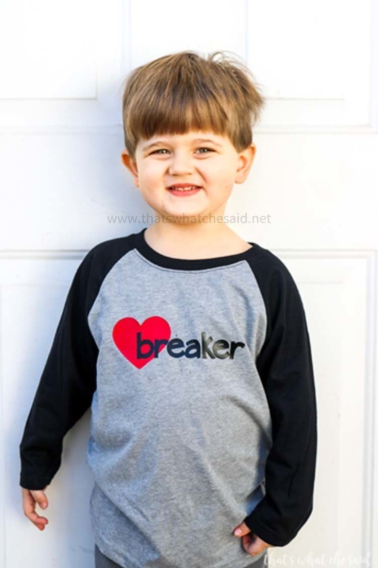 DIY Children's Valentine's Day Shirt