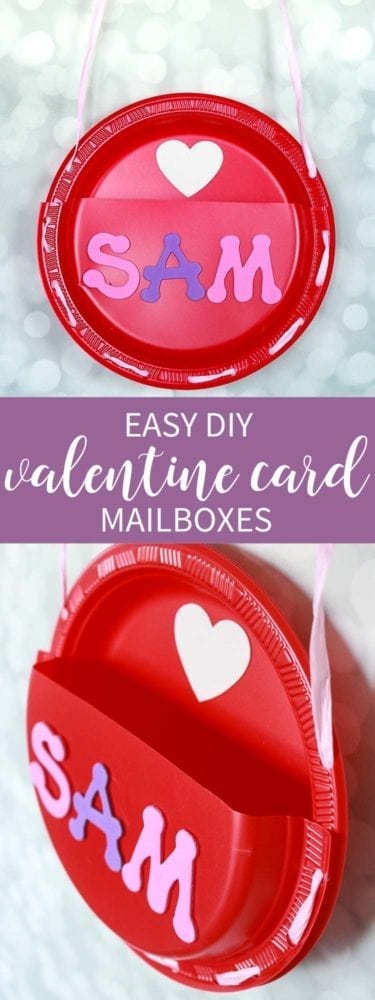 Easy Valentine Card Mailboxes