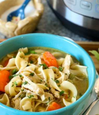 How to Make Instant Pot chicken noodle soup