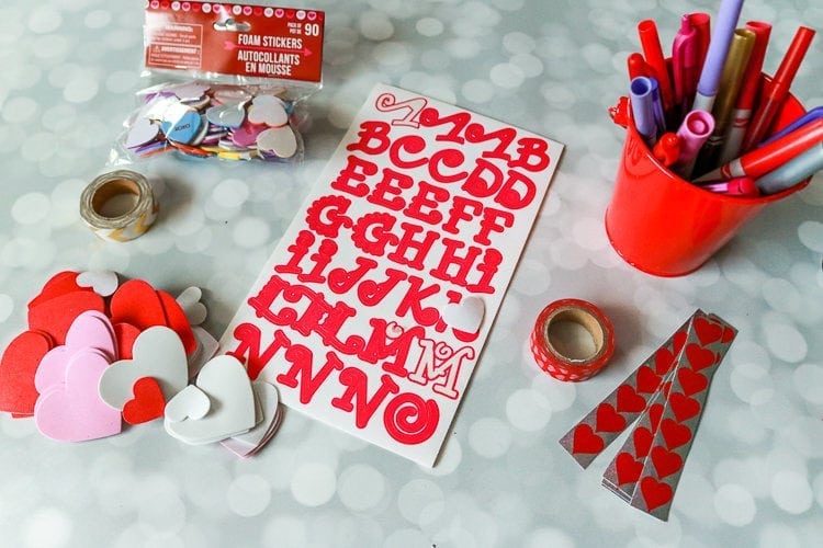How to make a Valentine Card Keeper