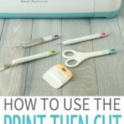 How to use the Print then Cut Feature on Cricut Design Space
