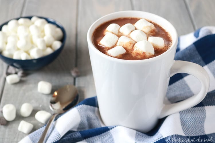 Simple Stove Top Hot Cocoa