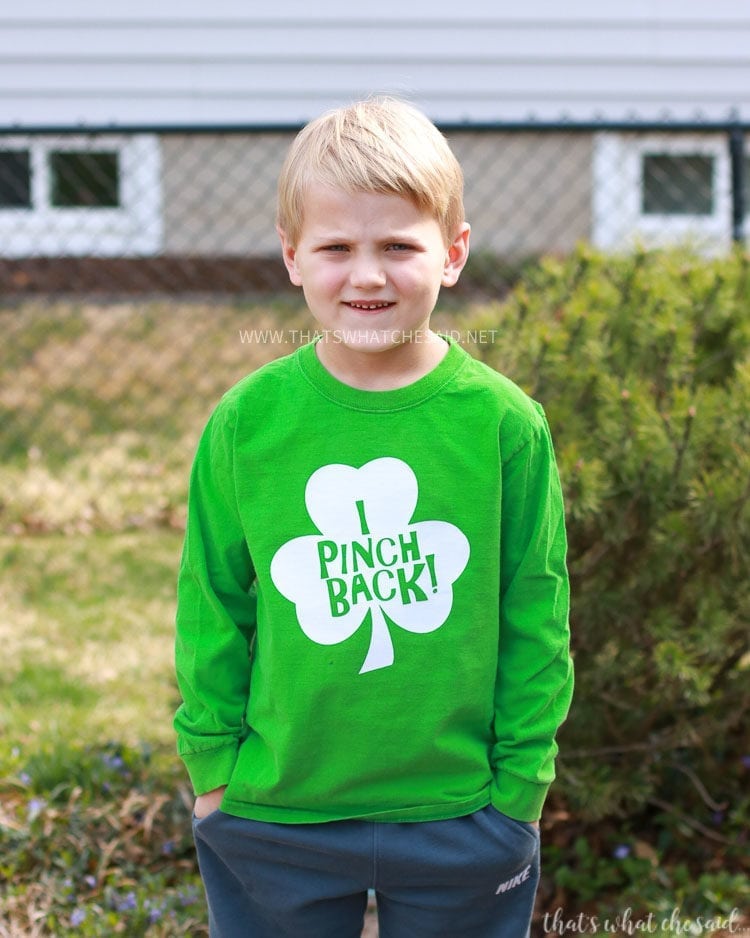Easy St. Patrick's Day Shirt Idea