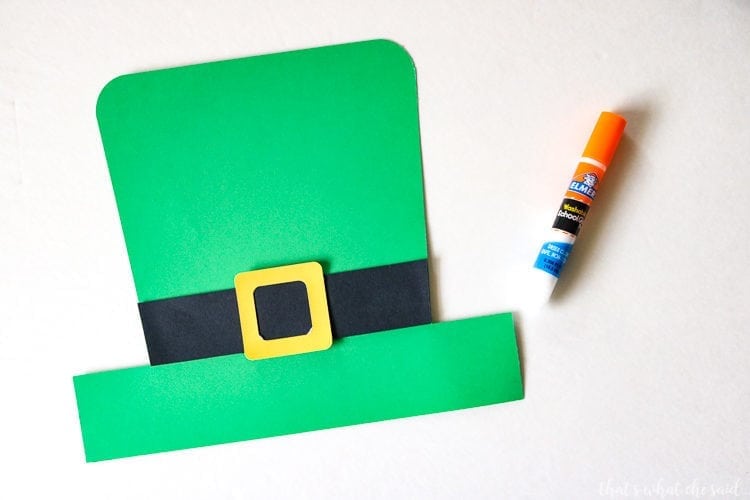 Easy to Assemble Leprechaun Paper Hat