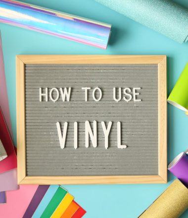 How to Apply Craft Vinyl