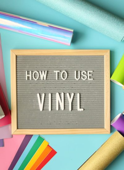 How to Apply Craft Vinyl